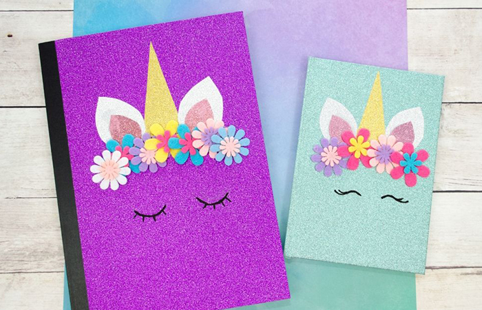 Forrar libros de unicornio Forrar libros de unicornio