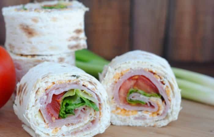 Meriendas variadas y originales: Sushi Wraps Meriendas variadas y originales para el recreo de los niños