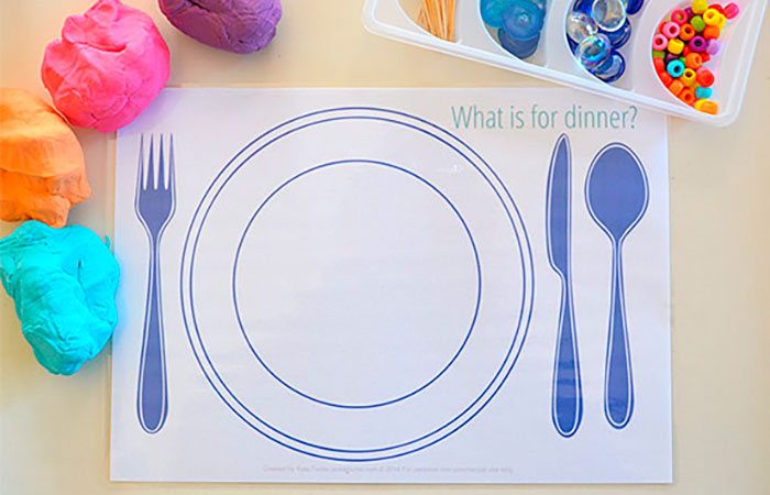 comiditas-dibujar-plastilina decorar dibujos con plastilina: comiditas