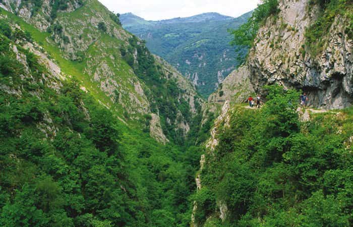 Desfiladero de Las Xanas en Asturias