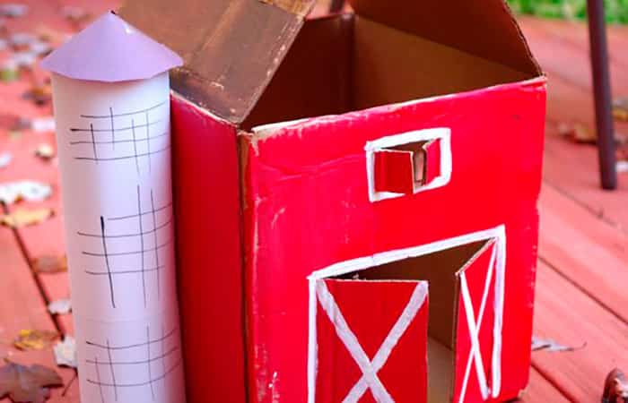 establo-carton tubos de papel higiénico