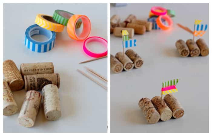 barquitos-con-corchos Manualidades con corcho: Barquitos de vela