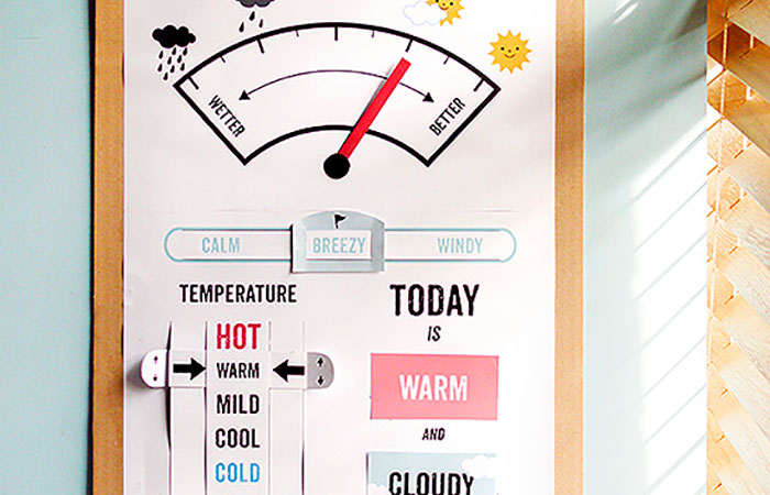 estación-meteorológica manualidades para aprender el tiempo atmosférico