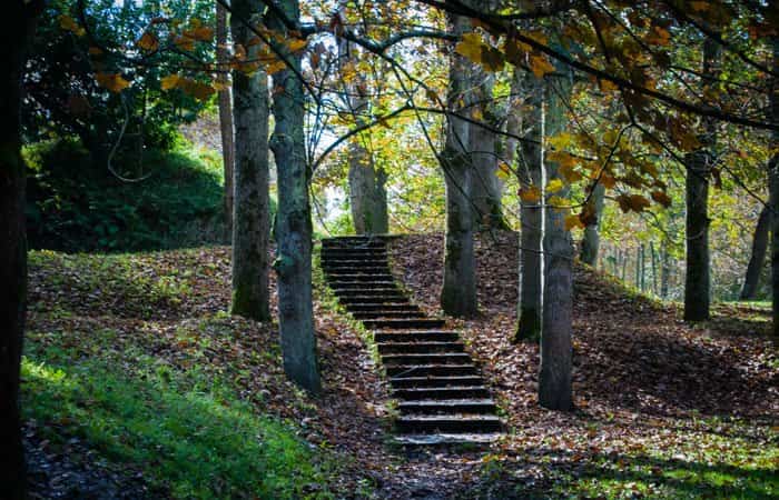 Parque de la Acebera en Lugones, Asturias