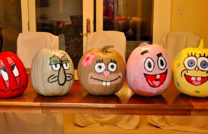 Calabazas pintadas Calabazas pintadas
