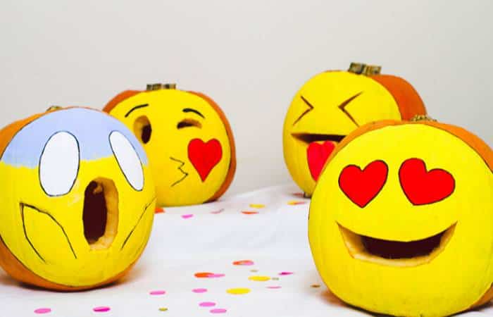 Calabazas pintadas Calabazas pintadas