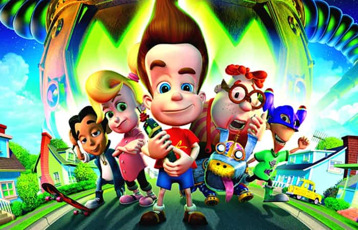 películas ciencia jimmy neutron animación sobre inventos