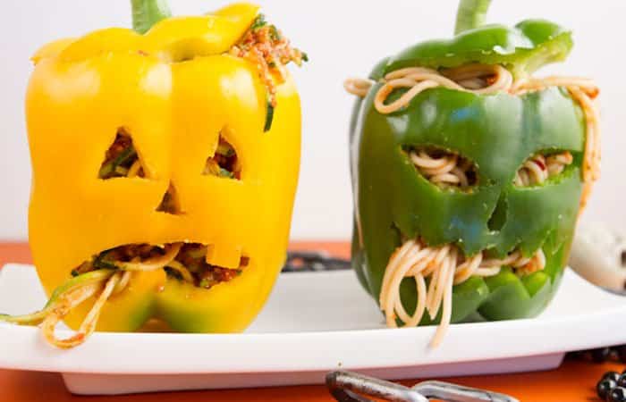 Menú completo y saludable Menú completo y saludable para el día de Halloween