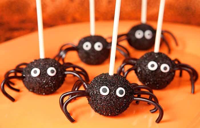 Trufa de chocolate Trufas de araña