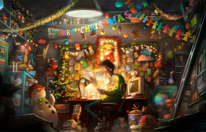 fotograma de Arthur Christmas, una de las películas para ver con niños en Navidad: Películas para ver con niños en Navidad:: Arthur Christmas