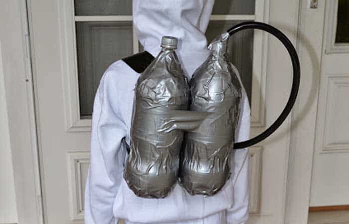 Disfraces clásicos y caseros Disfraces clásicos y caseros, mochila de astronauta