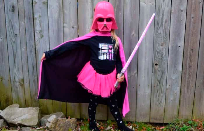 Darth Vader con tutú rosa Darth vader rosa