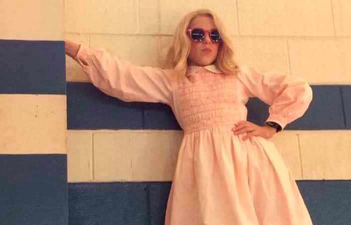 Eleven, de Stranger Things, uno de los disfraces inspirados en la televisión Disfraces inspirados en la televisión, Eleven de Stranger Things