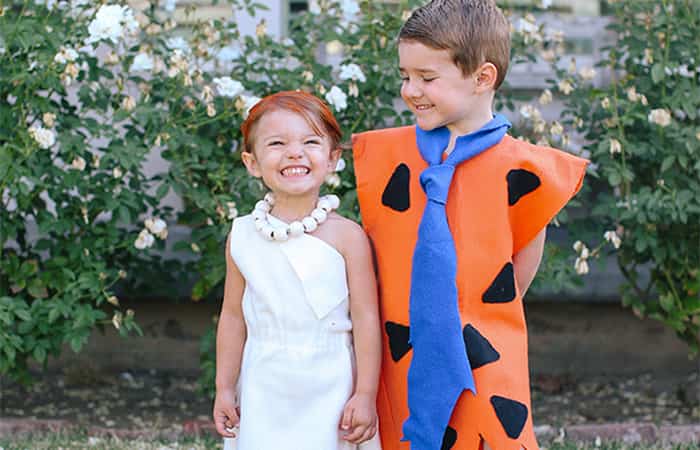 Trajes de los Picapiedra: Pedro y Wilma Wilma y Pedro: los Picapiedra