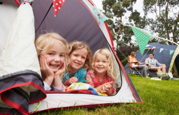 Ir de camping con los niños para ahorrar en vacaciones Ahorrar en vacaciones: ir de camping