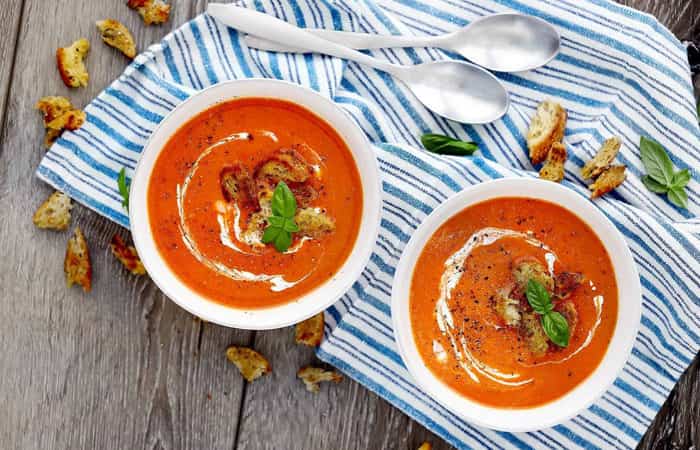 crema-de-pimientos-asados Recetas con pìmiento: Crema de pimientos asados