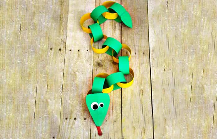 manualidades-simples-de-animales-serpiente Manualidades simples de animales, serpiente