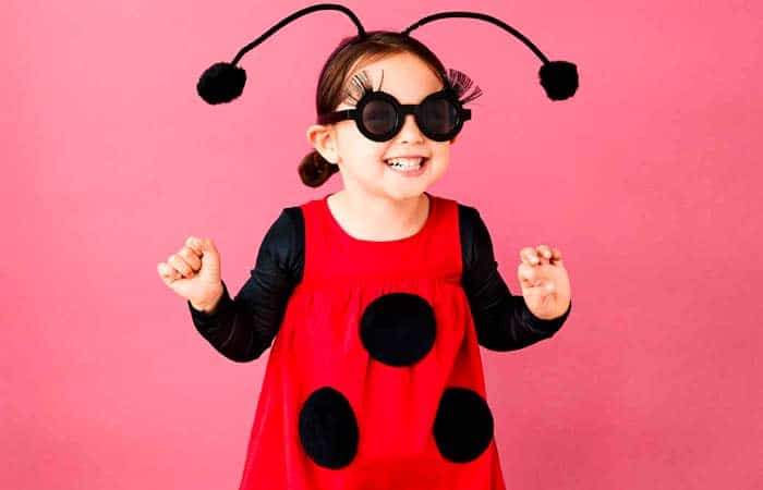 Disfraces infantiles de última hora Disfraces infantiles de última hora, mariquita