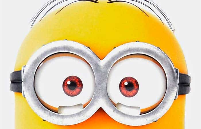 Antifaces con plantilla para imprimir Antifaces con plantilla para imprimir: Minion