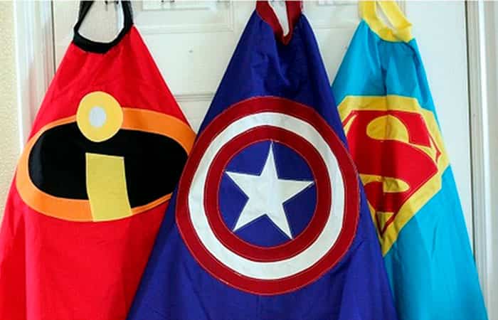cumpleanos-de-superheroes-disfraces-caseros-para-los-invitados Cumpleaños de superhéroes, disfraces caseros para invitados