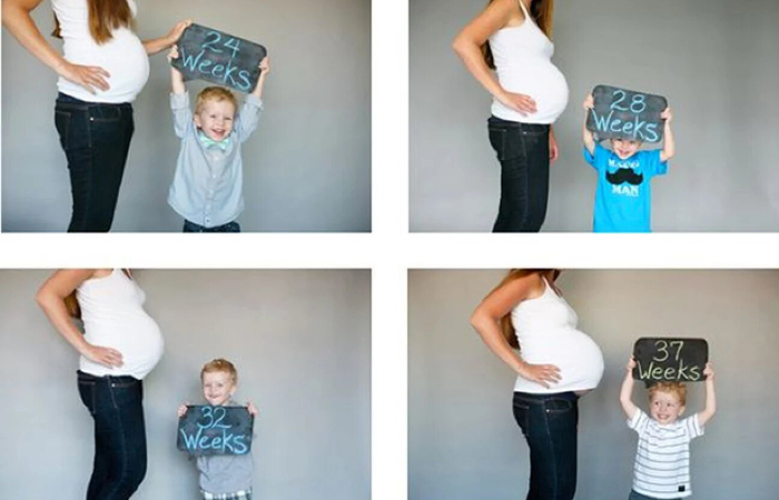 Cómo hacer fotos divertidas de embarazo con hermanos fotos divertidas de embarazo con hermanos