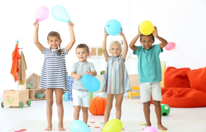 juego del sándwich de globos sándwich de globos