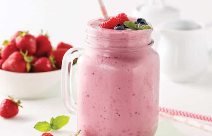 smoothie-de-frutos-rojos Batidos de frutas: Smoothie de frutos rojos