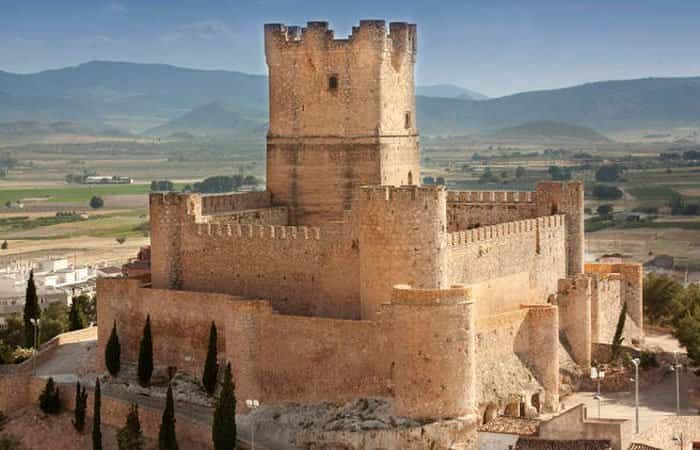 Castillo de la Atalaya de Villena, en Alicante