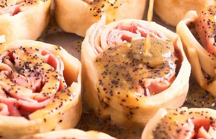 rollitos de jamón y queso, aperitivos para fiestas fáciles y deliciosos aperitivos para fiestas: rollitos de jamón y queso