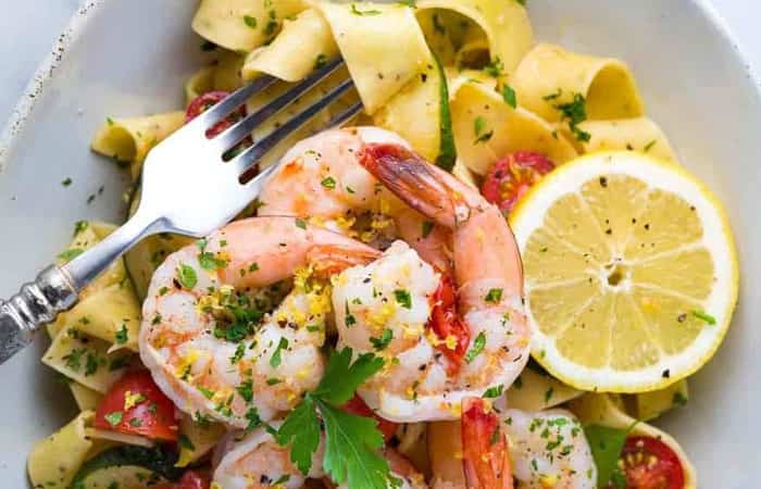 salsa-de-gambas-y-limon Salsas para pasta: salsa de gambas y limón