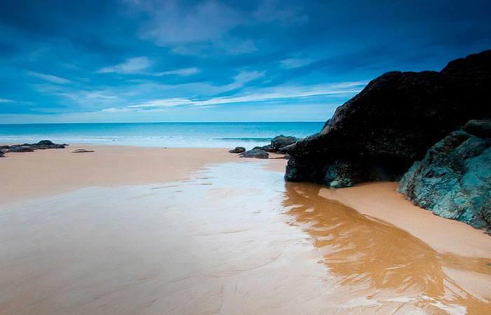 Playa de Bakio en Vizcaya