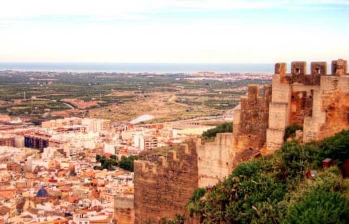 Castillo de Sagunto en Valencia