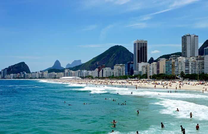 Playa de Copacabana Playa de Copacabana