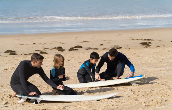 surf en familia Surf, deporte olímpico en familia