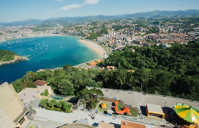 Parque de Atracciones Monte Igueldo en San Sebastián, Guipúzcoa