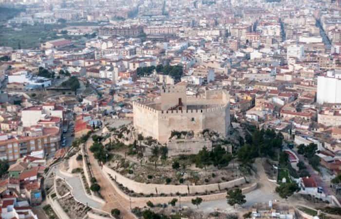 Castillo de Petrer en Alicante