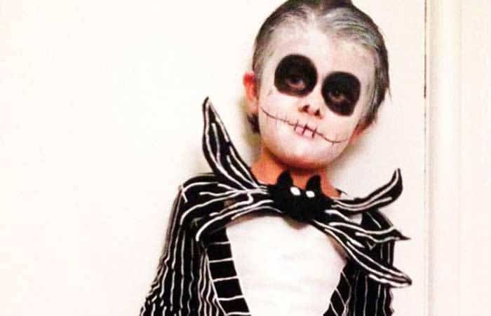 Disfraz de Jack Skellington Disfraz de Halloween para niños de Jack Skellington