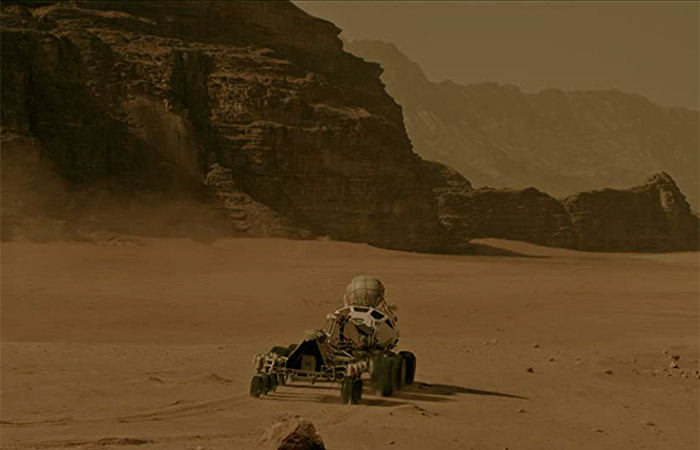 Fotograma de la película Marte, de 2015 Series, pelis y documentales sobre el espacio: Marte, peli de 2015