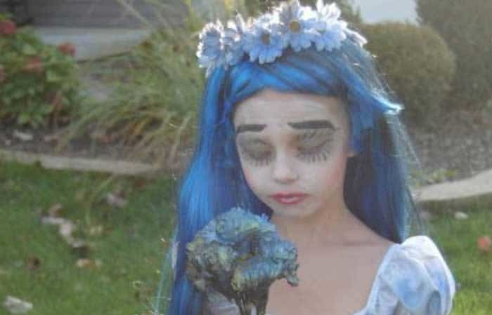 Disfraz de Halloween de la Novia Cadáver Disfraz de Halloween de la Novia Cadáver para niñas