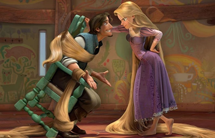 fotograma de Enredados Enredados, peli de animación