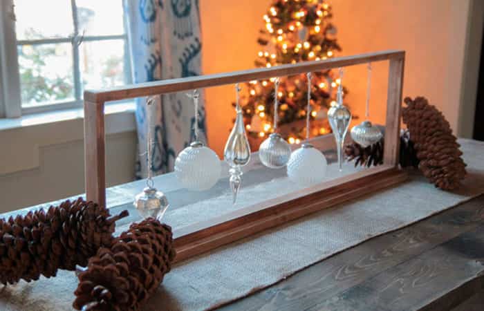 Decoración de la mesa de Navidad colgante Decoración de la mesa de Navidad colgante