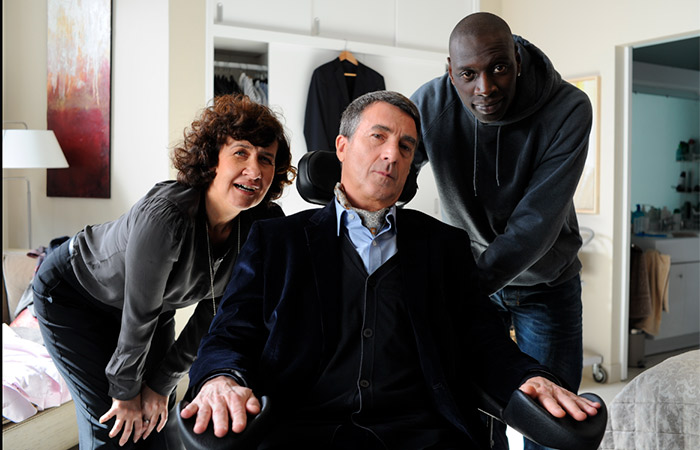 Fotograma de la película Intocable, con Omar Sy Intocable