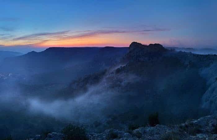 Parque Natural de las Muntanyes de Prades en Tarragona