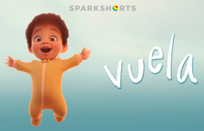 Fotograma del corto Vuela Vuela, corto de Pixar