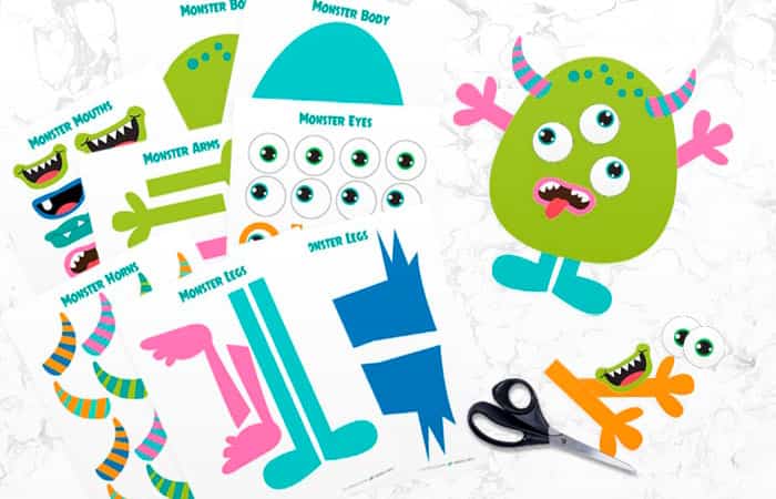 manualidades de monstruos: construye tu monstruo manualidades de monstruos: construye tu monstruo