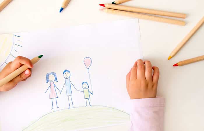 Dibujo de familia