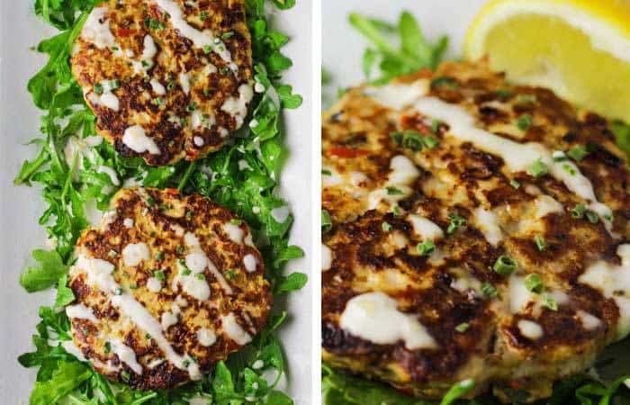 Recetas ligeras para compensar los excesos: Hamburguesas de atún fresco Recetas ligeras para compensar los excesos