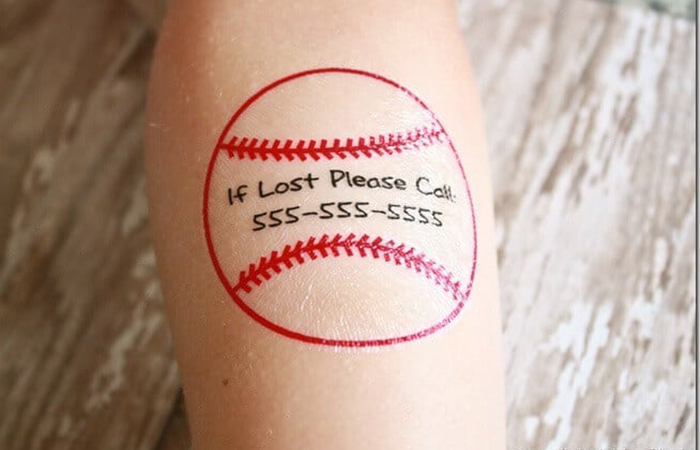 Cómo hacer tatuajes temporales de emergencia Tatoos temporales de emergencia