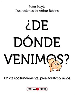 Libros de sexualidad: Portada del libro ¿De dónde venimos?