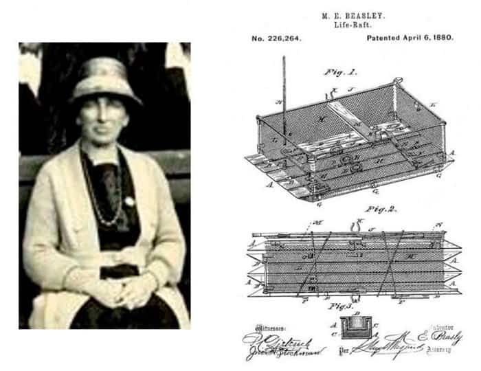 10 Inventos cotidianos con nombre de mujer Maria Beasley, inventora de la balsa salvavidas